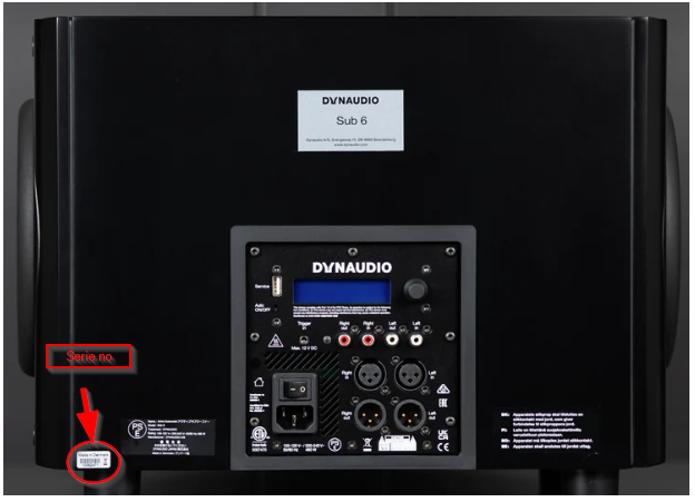 Sub6/18S: Where can I find the serial number?
