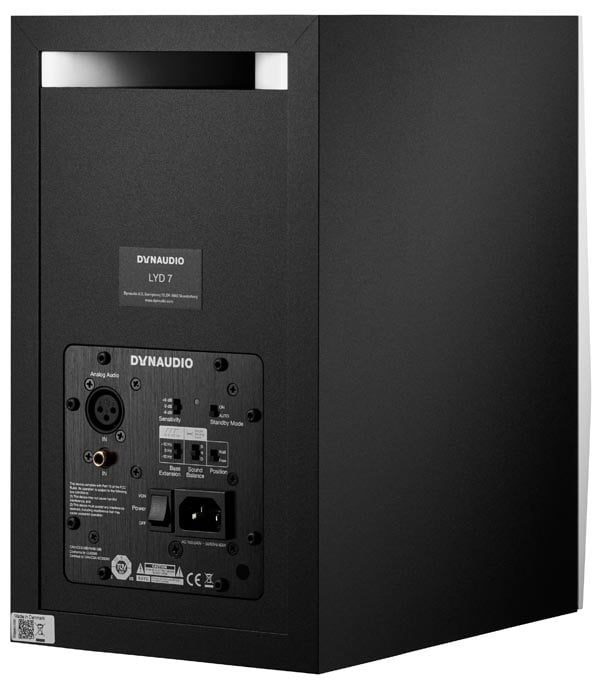 Dynaudio LYD 7 Black (ペア) スピーカー Dynaudio LYD 7 7 inch Powered Studio Monitor - Black | Sweetwater